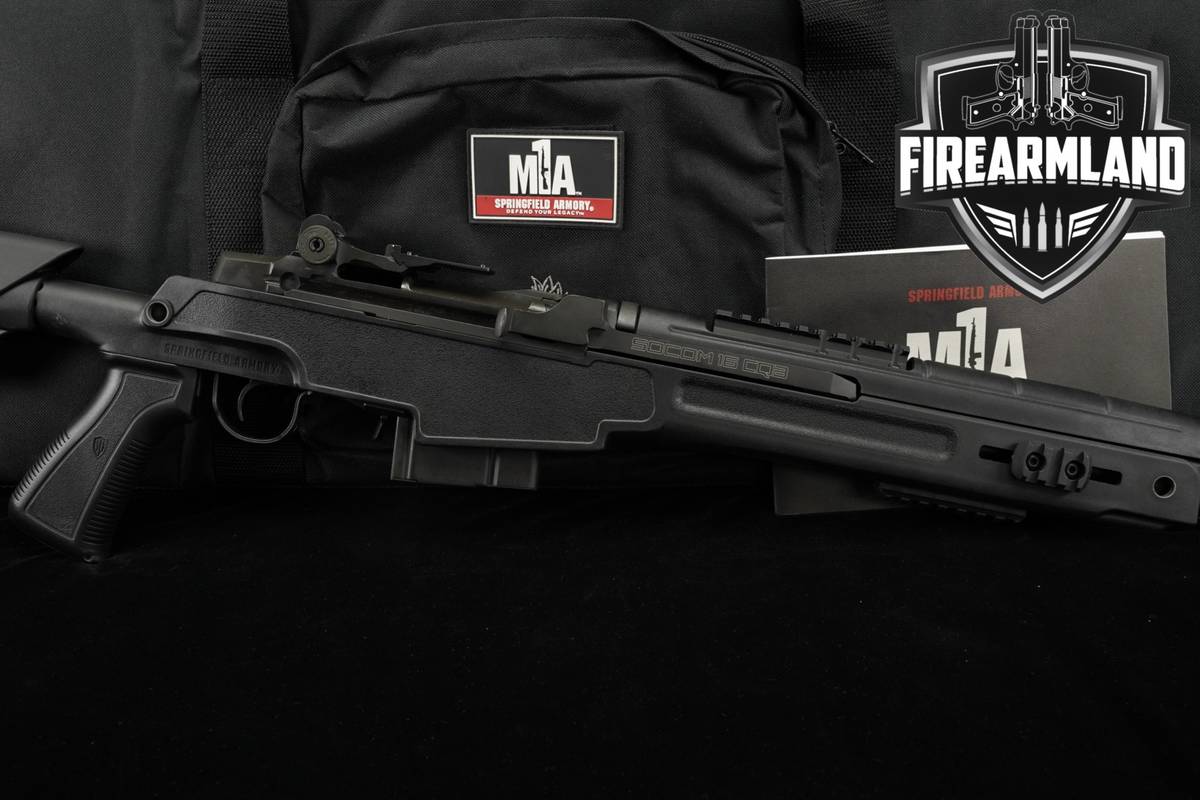 Springfield Armory M1A SOCOM 16 CQB 308 Winchester M1-A +ORIG CASE
