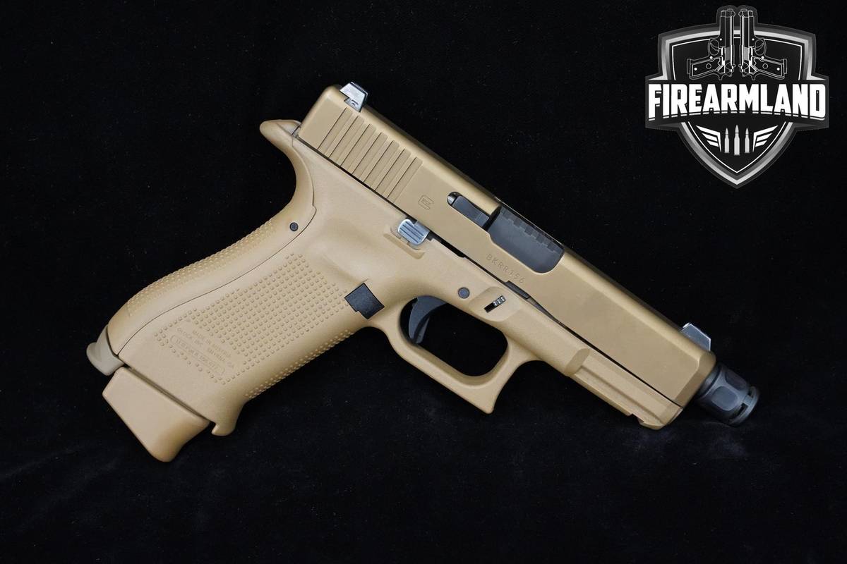 Glock 19X Crossover 9mm 4" Threaded Coyote nPVD Glock-19X G-19X +ORIG CASE