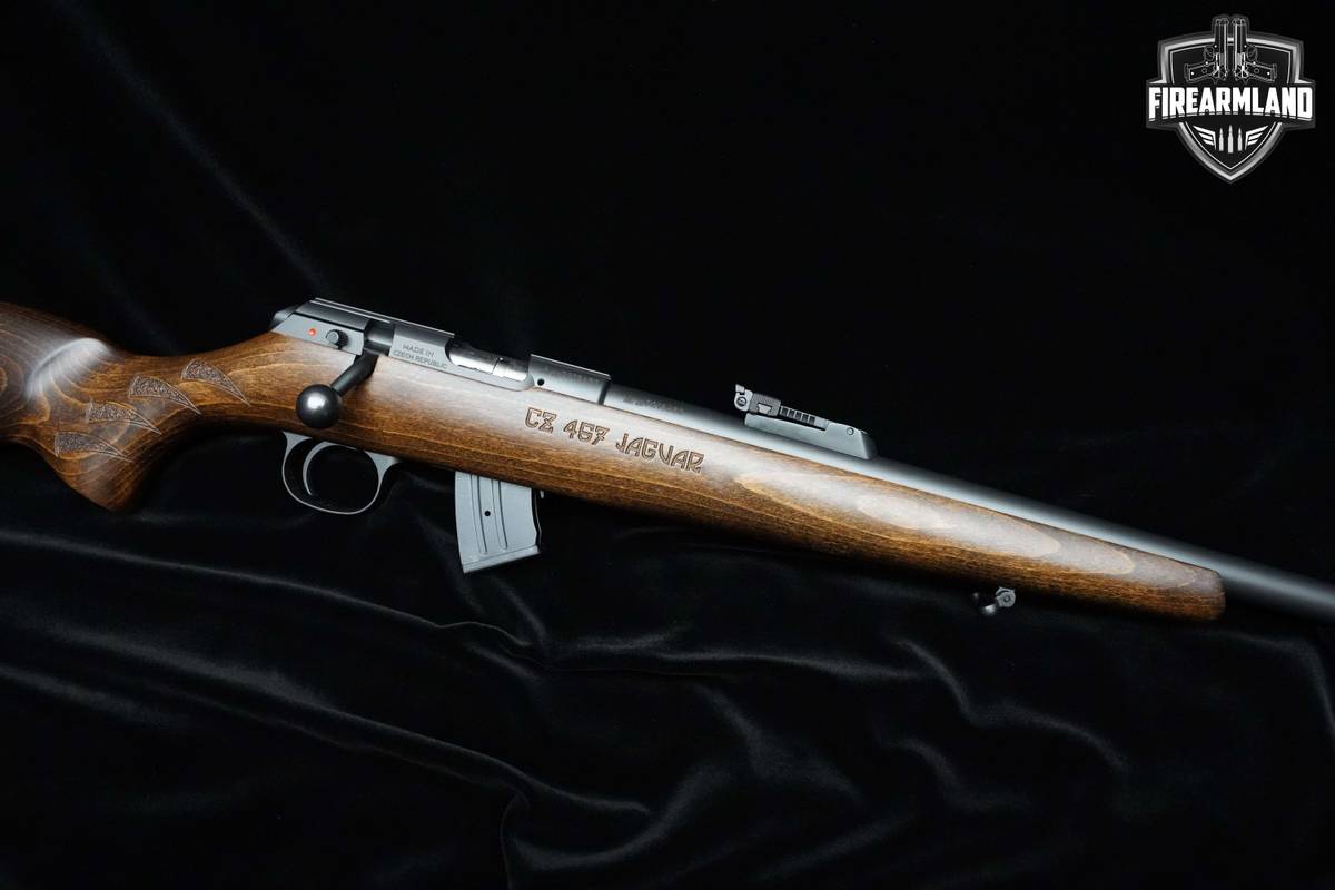 ORIG BOX CZ Zbrojovka Brno 457 Jaguar XII 22LR CZ Bolt Rifle Black Oxide 22