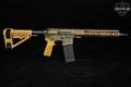 Palmetto State Armory (PSA) SABRE-15 5.56mm NATO Two-Tone Green & Bronze in Very Good Condition Image 4