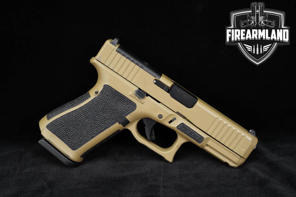 OPTICS-READY Glock 19 Gen5 MOS 9mm 4.02" FDE G19 Gen 5 +3 MAGS & ORIG CASE
