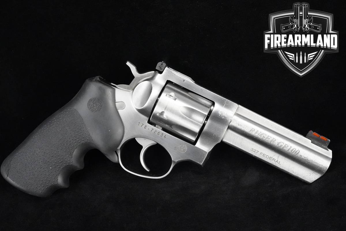 Ruger GP100 327 Federal Magnum 4.25" Stainless Steel Ruger-GP-100 DA/SA