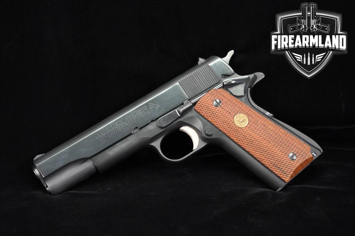 1978 Colt Government Model Mk IV Series 70 45 ACP 1911 5" MKIV Mark 4