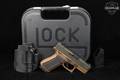 Glock G43X MOS 9mm Luger Two-Tone Green & Tan in Very Good Condition Image 2