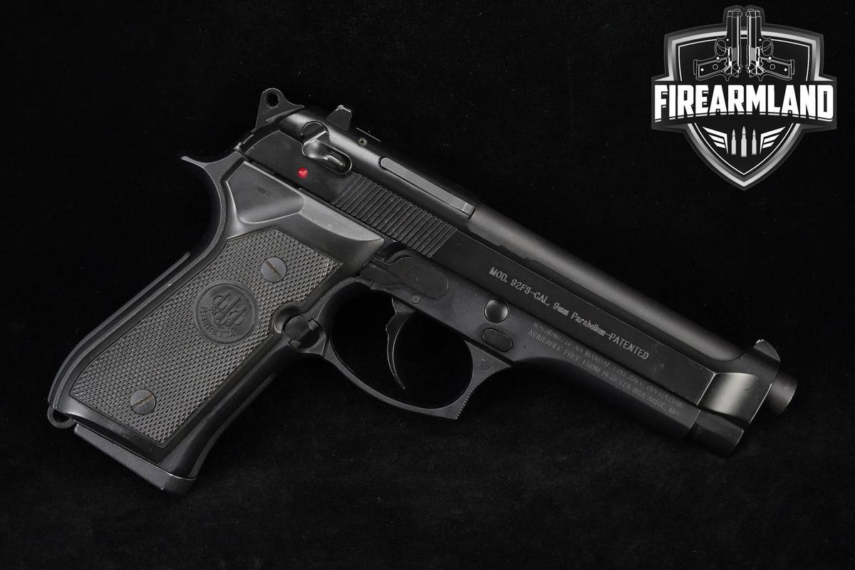 Beretta 92FS Full Size 9mm 4.9" BBL DA/SA Black Beretta 92-FS +ORIG CASE