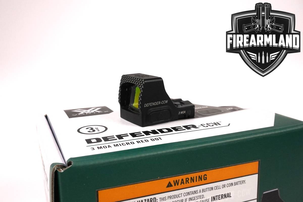 Vortex Optics Defender-CCW 3 MOA Red Dot +ORIG BOX
