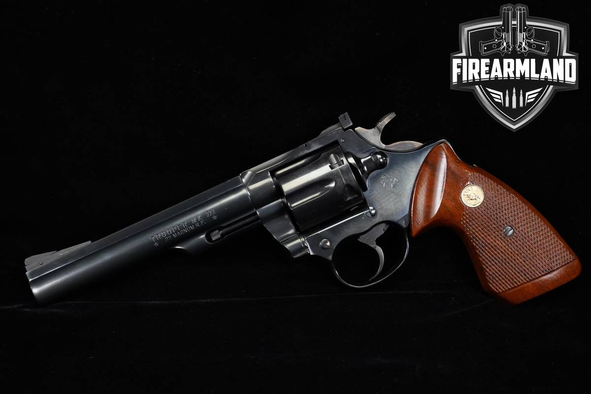 VINTAGE 1979 Colt Trooper MK III 22 Magnum WMR 6" Blued 3 MK3 MKIII DA/SA