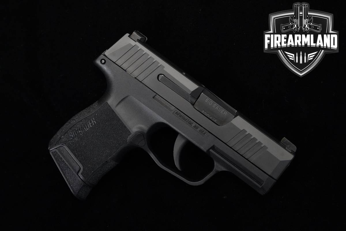 Sig Sauer P365 9mm 3.1" Nitron P365 P-365 +3 MAGS & ORIG CASE