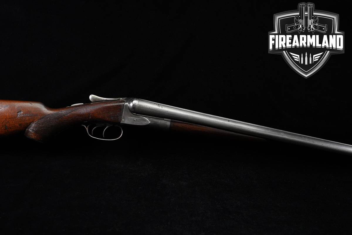A.H Fox Gun Co Sterlingworth 12-Gauge 28" Walnut Trap-Skeet SxS