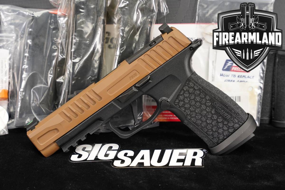 Sig Sauer P365 FUSE 9mm 4.3 P 365 Snakebite Bronze +4 MAGS & ORIG CASE