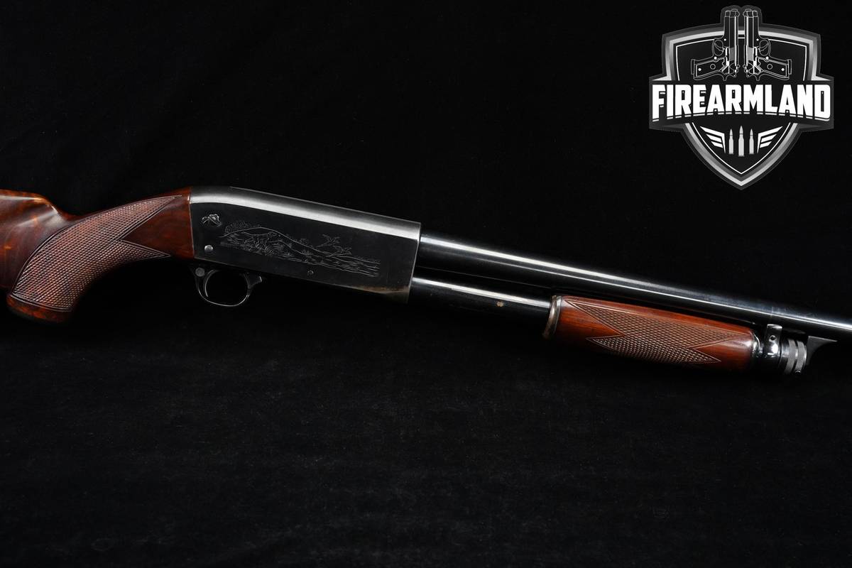 VINTAGE 1953 Ithaca Model 37 Featherlight 12-Gauge 26" Hunting Shotgun 2 ¾"