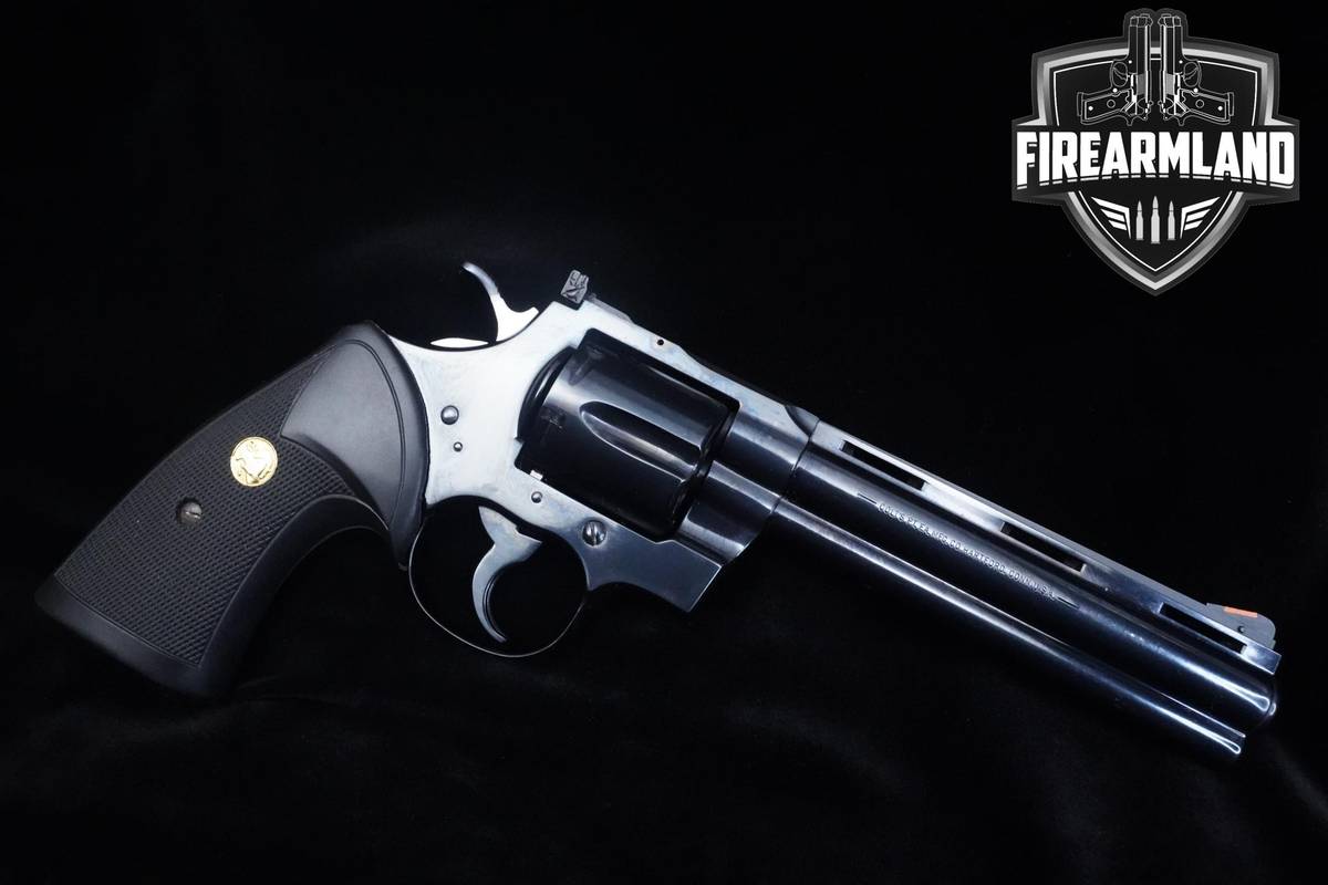 1991 Colt Python 357 Magnum 6" Blued Colt VENT RIB DA/SA