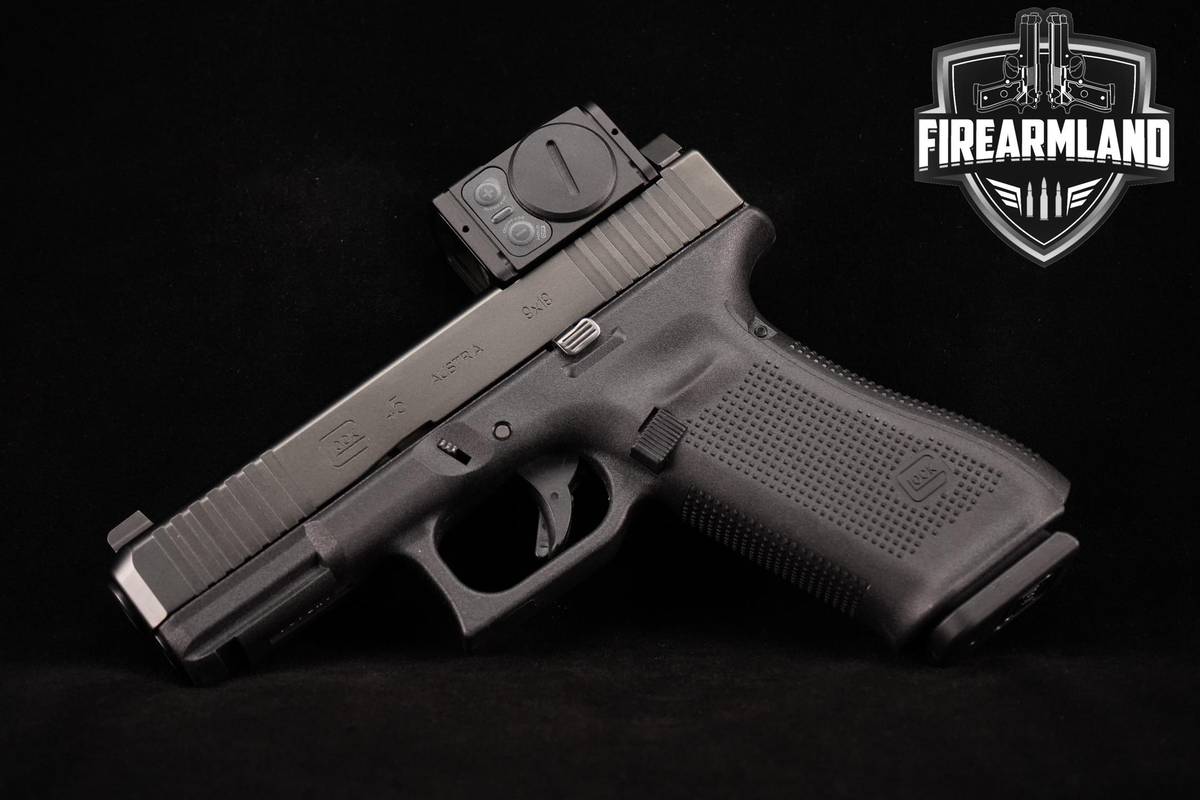 Glock 45 MOS Crossover 9mm G45 +ORIG CASE & AIMPOINT ACRO OPTIC