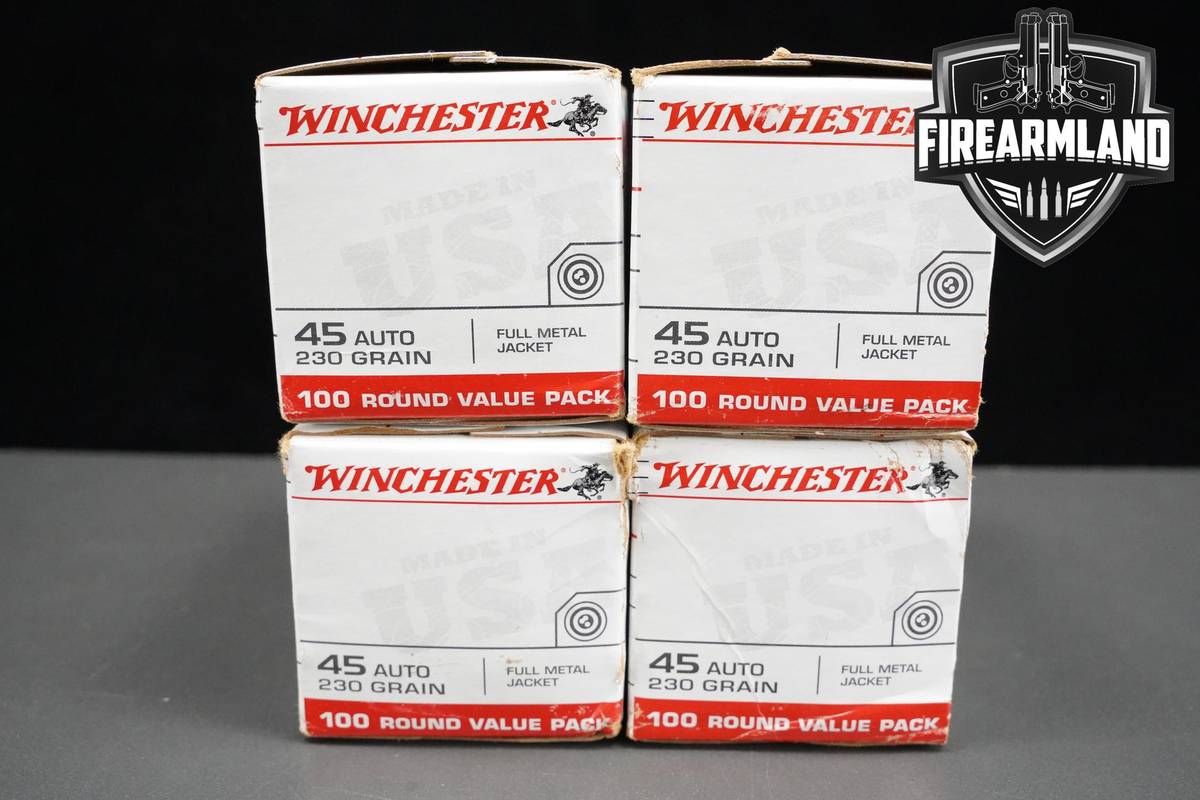 45 ACP Ammo 45-ACP Ammunition 400 ROUNDS