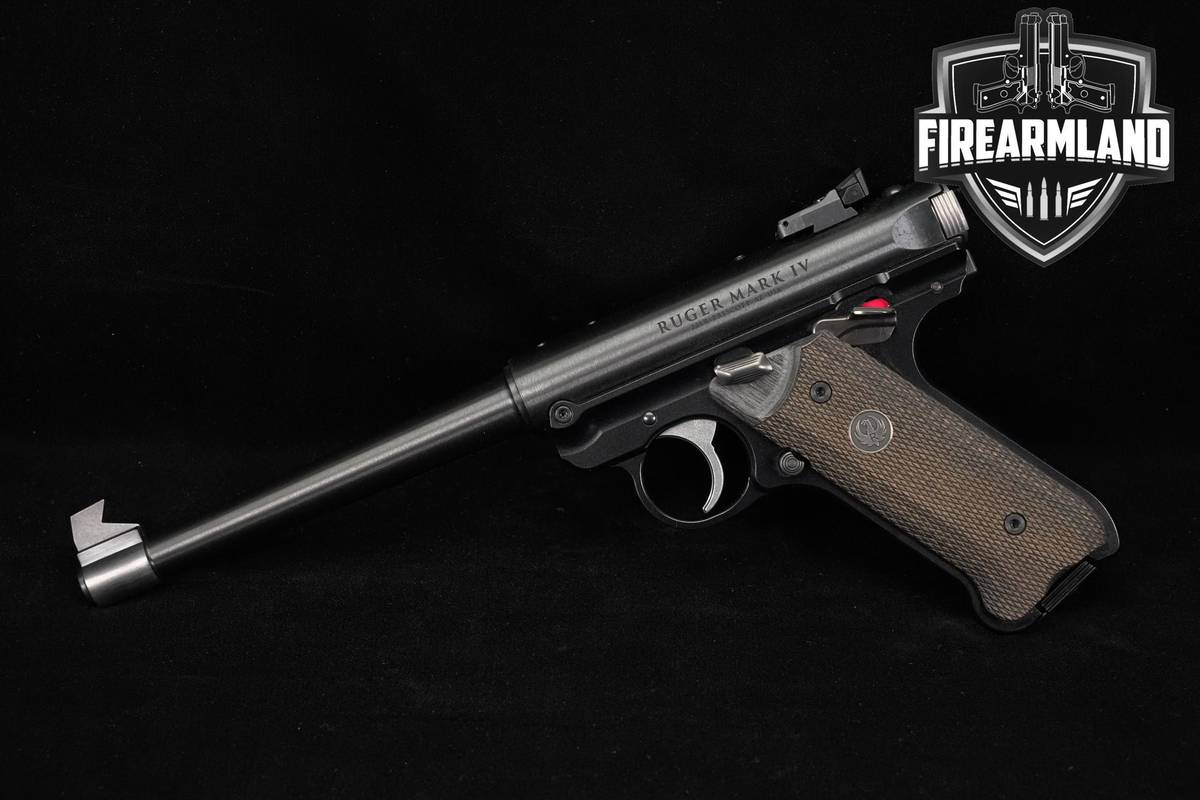 Ruger Mark IV 75th Anniversary 22LR 6.88" Blued MkIV Mk 4 Mk4 +2 MAGS & BOX