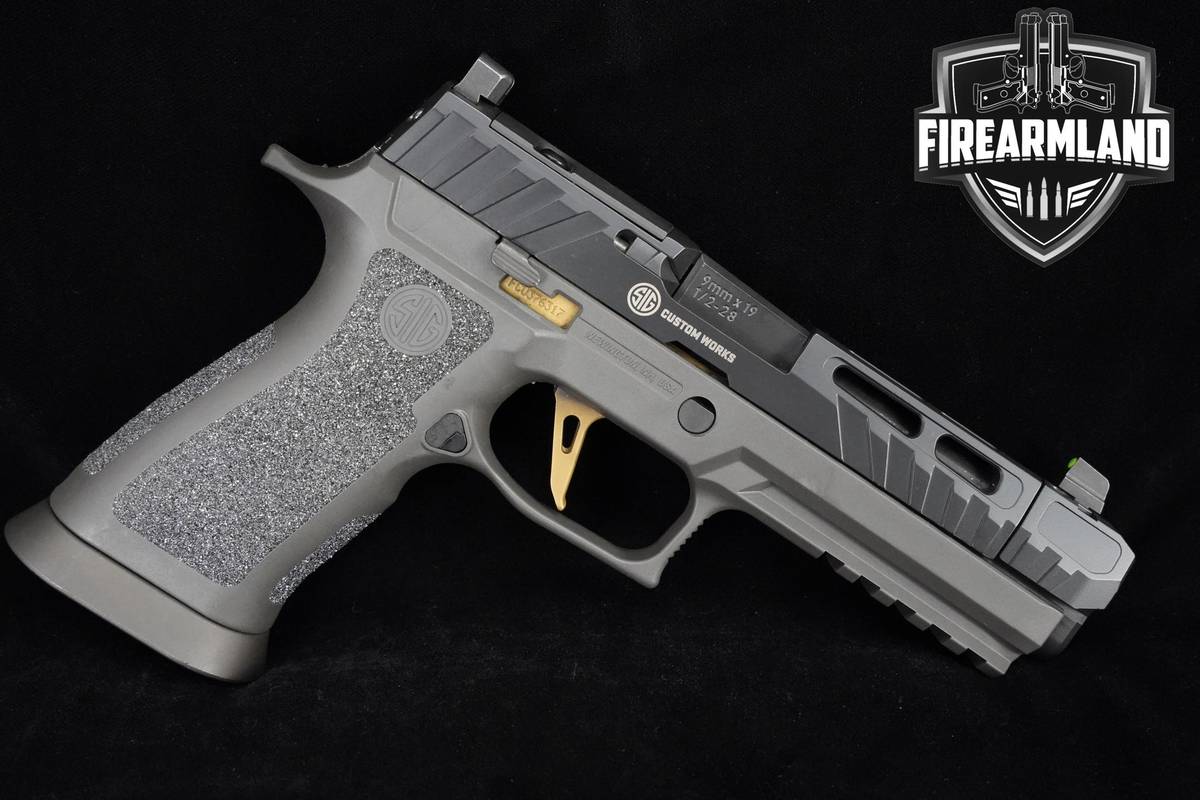 Sig Sauer P320 Spectre Comp Custom Works 9mm DH3 Sig-Sauer-P320 P-320 5MAGS