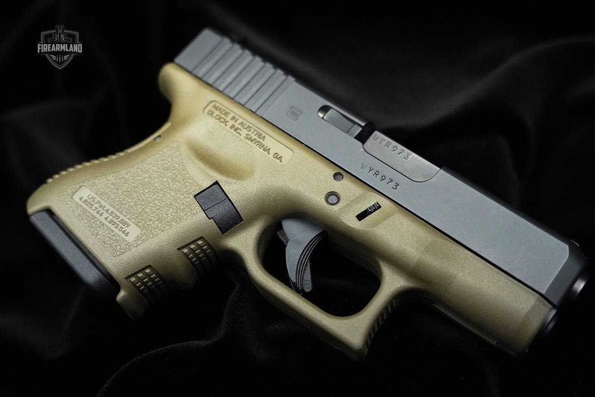 Glock 26 Gen4 9mm Pistol FDE 3.5" 10+1 Glock Gen 4 G26 Pistol CC 2 Mags 9mm