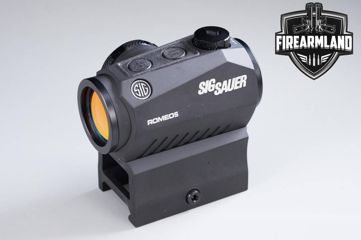 Sig Sauer Romeo5 1x20mm 2 MOA Red Dot Sig-Sauer Romeo-5 Rifle OPTIC