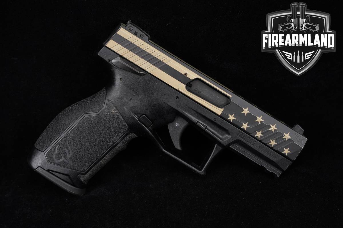 LIMITED RUN Taurus TX22 US Flag Cerakote TALO Exclusive 22LR 4.1" +2 MAGS