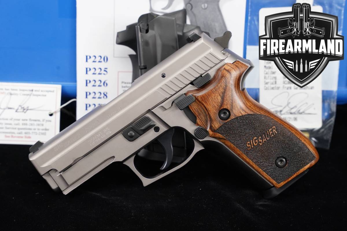 2006 Sig Sauer P229-R 40 S&W 3.9" Stainless P-229 +2 MAGS & ORIG CASE