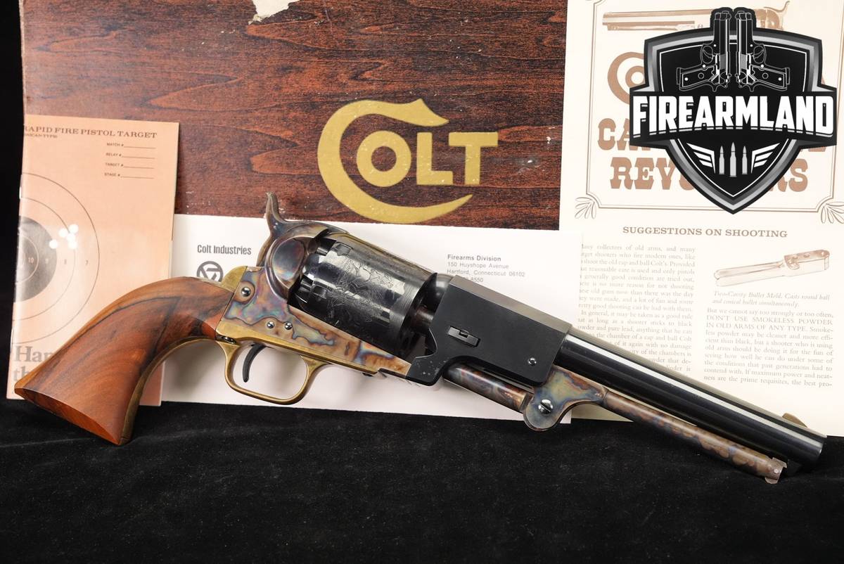 1976 Colt 3rd Model Dragoon 2nd Generation C-Series 44 BPM 7.5" +ORIG BOX