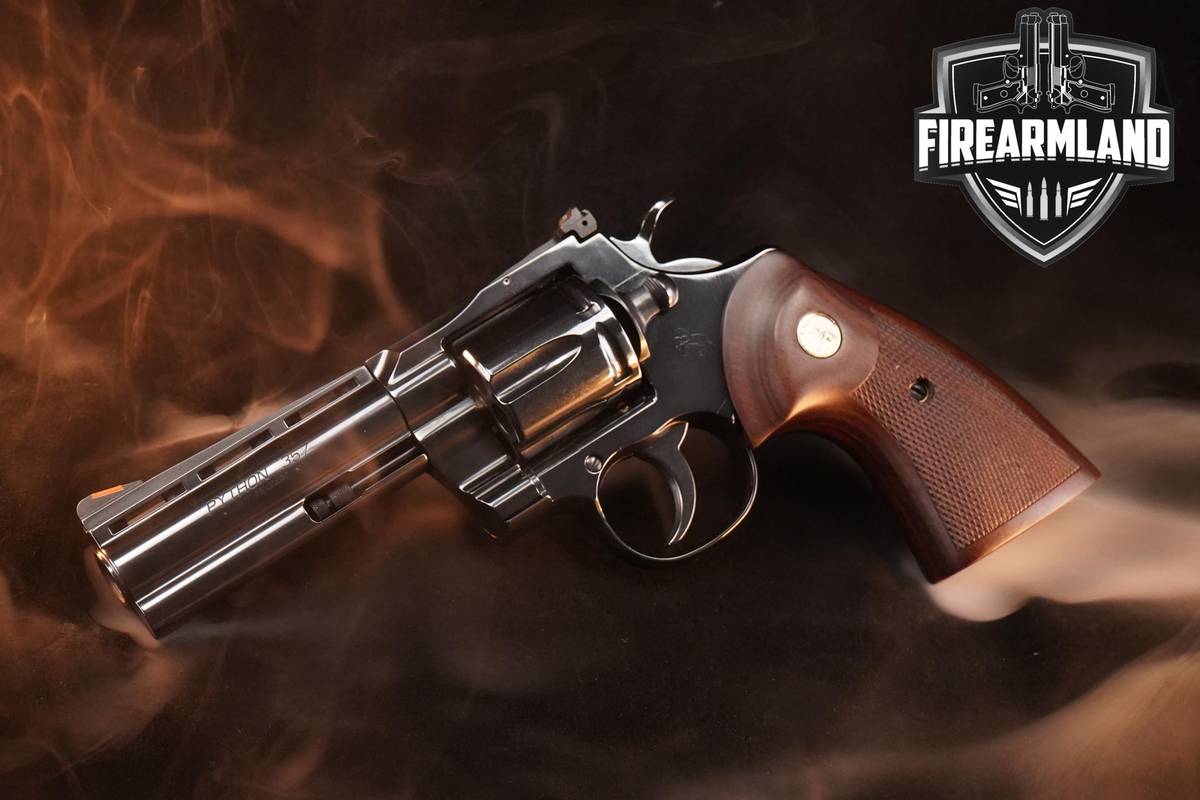 *SQUIBBED BARREL* Colt Python 357 Magnum 4.25"  DA/SA Blued Colt-Python