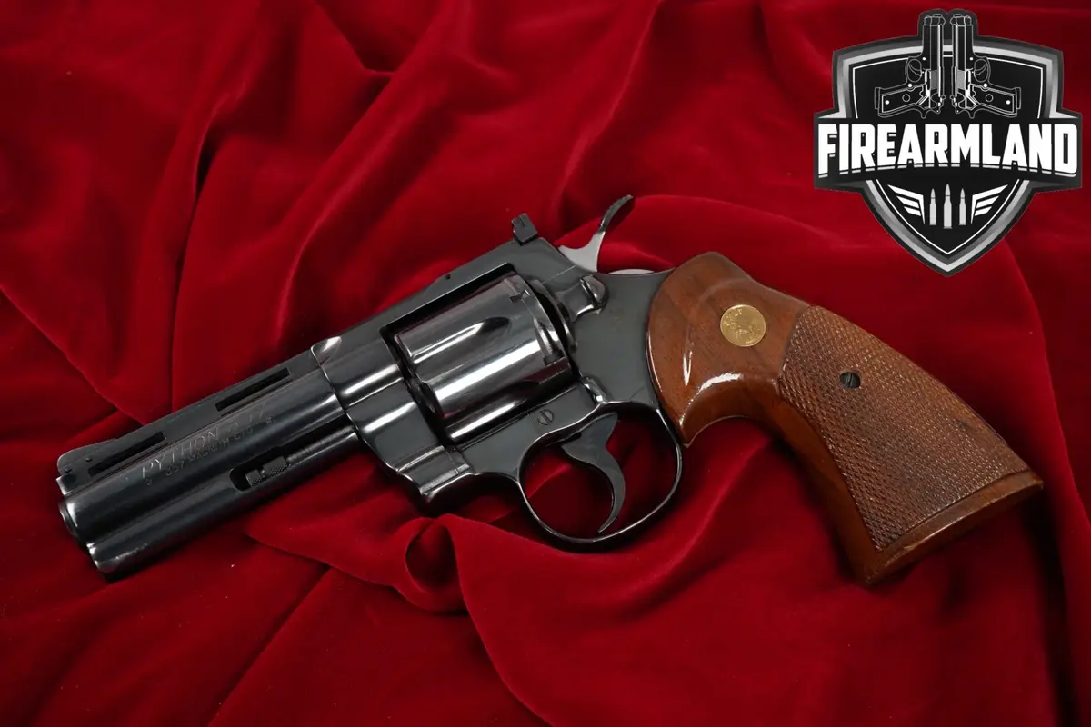 DESIRED 1975 Colt Python 357 Magnum 4" Blued DA/SA