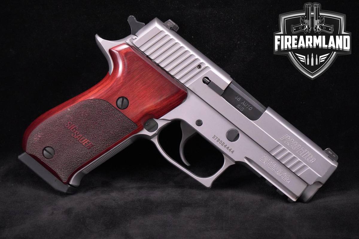 Sig Sauer P220 Elite 45 ACP 3.75" Stainless Steel Sig-Sauer P220 +ORIG CASE