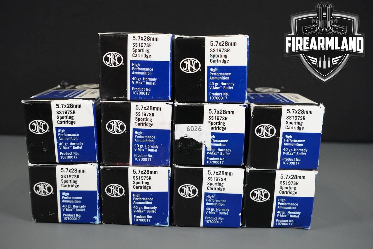 5.7x28mm Ammo 5.7x28mm Ammunition 500 ROUNDS