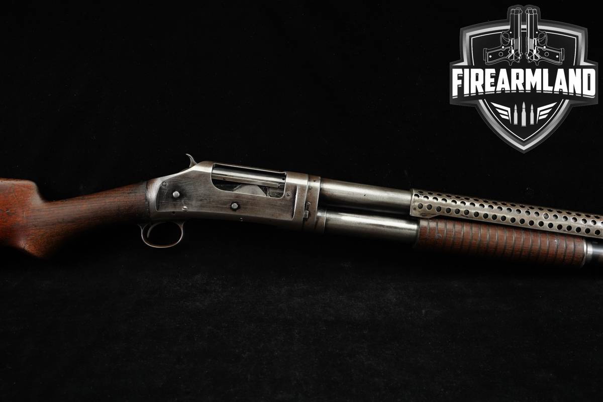 WWI TRENCH GUN 1910 Winchester Model 1897 Takedown 12-Gauge 20" Walnut