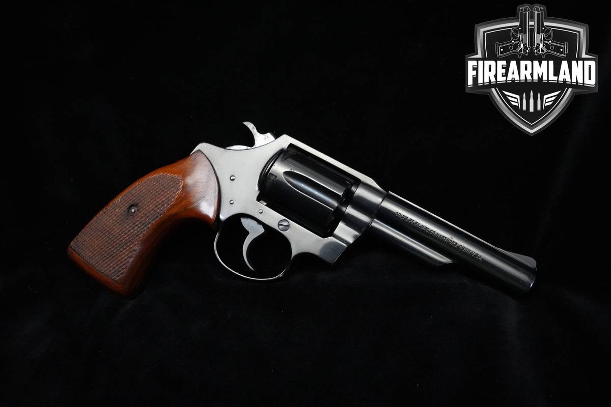 1978 Colt Police Positive 38 Special 4" Blued Colt DA/SA
