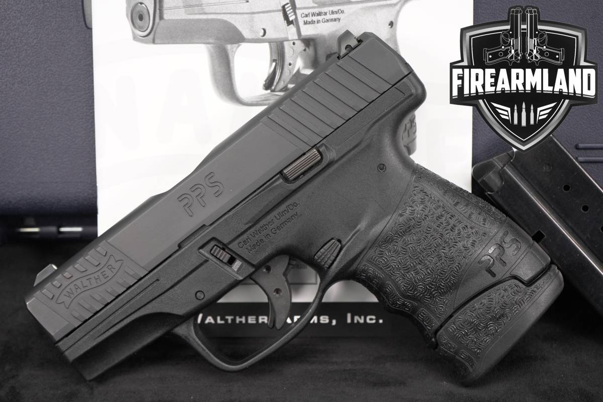 Walther PPS M2 9mm 3.18" +2 MAGS & ORIG CASE