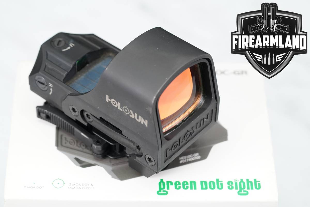 Holosun HE510C-GR 2 MOA Dot & 65 Circle Red Sight HE 510C