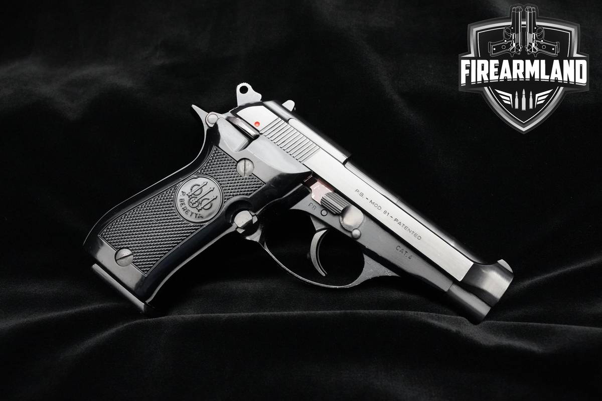 1981 Beretta Model 81 Cheetah 7.65mm 3.81" Blued Italy 81 +2 MAGS & HOLSTER
