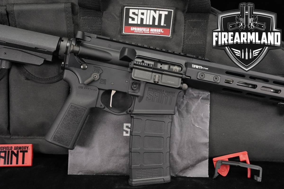 Springfield Armory SAINT Victor 5.56 NATO AR-15 AR15 7.5 +CASE