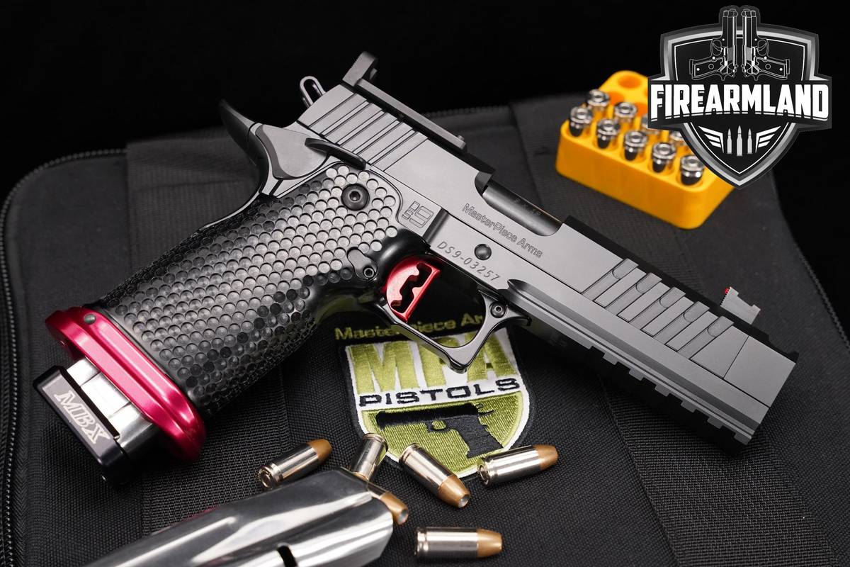 MasterPiece Arms MPA DS9 Hybrid 9mm 1911 4.6" DS-9 +2 MAGS & ORIG CASE