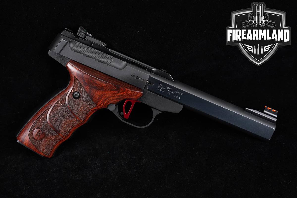 COMPETITION Browning Buck Mark Plus UDX 22LR 5.5" Buckmark +5 MAGS & CASE