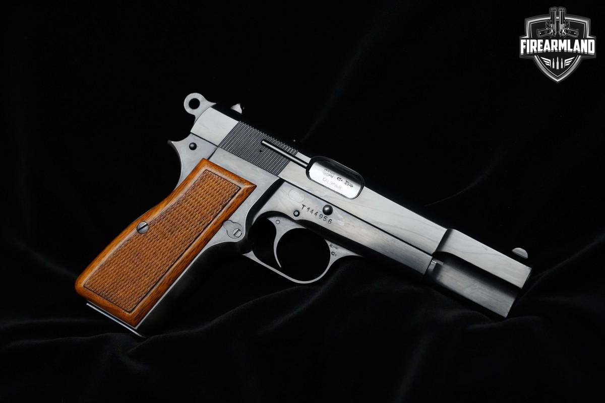 RARE 1965 Browning Hi-Power P-35 13+1 4.7" SAO 9mm Blue Hi-Power Browning
