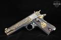 Springfield Armory 1911 United States of America 250 Years (1776–2026) Commemorative, 013/250, American Golden Weapons Inc. (AGW) Certificate of Quality .45 ACP Nickel in Excellent Condition Image 3