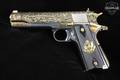 Springfield Armory 1911 United States of America 250 Years (1776–2026) Commemorative, 013/250, American Golden Weapons Inc. (AGW) Certificate of Quality .45 ACP Nickel in Excellent Condition Image 4