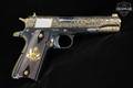 Springfield Armory 1911 United States of America 250 Years (1776–2026) Commemorative, 013/250, American Golden Weapons Inc. (AGW) Certificate of Quality .45 ACP Nickel in Excellent Condition Image 5