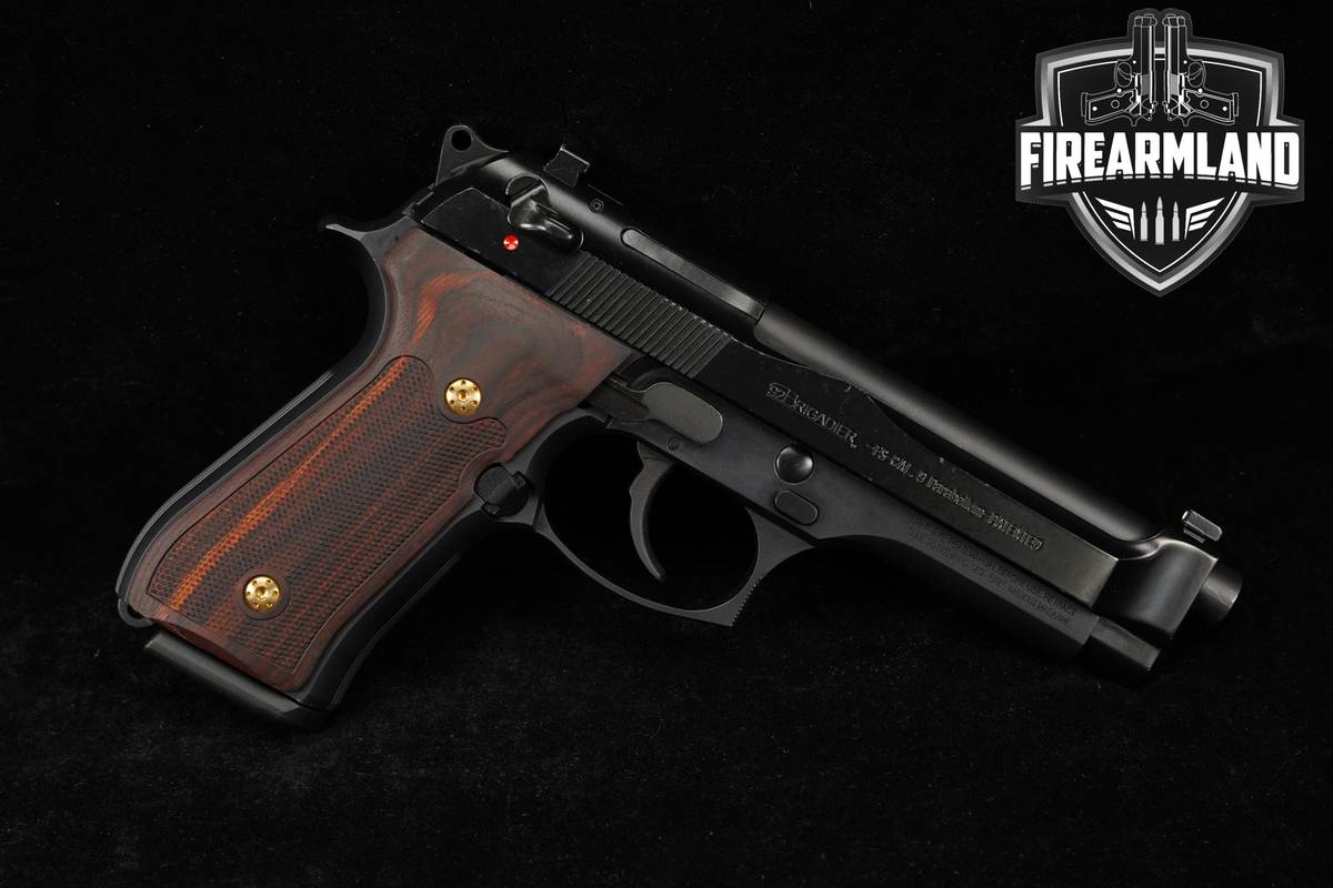 Beretta 92FS Brigadier 9mm 4.9" 92-FS Home Defense Pistol +ORIG CASE