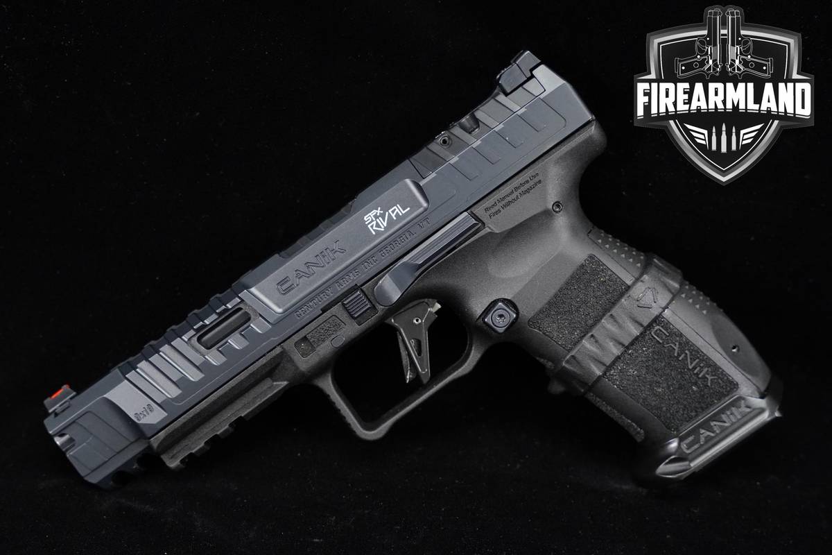 Canik SFx Rival Dark Side 9mm 5" Optic-Ready +3 MAGS, ORIG CASE & HOLSTER
