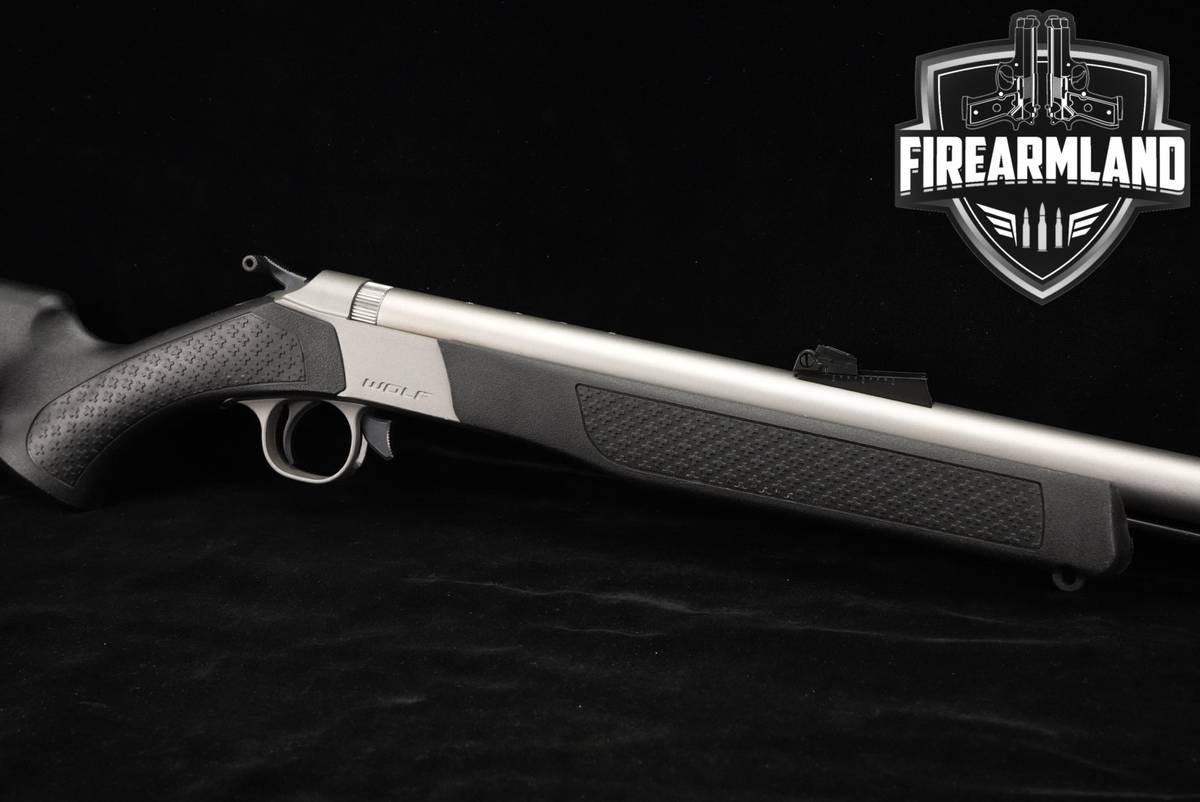 CVA Wolf 50 Caliber 23.5" Silver & Synthetic