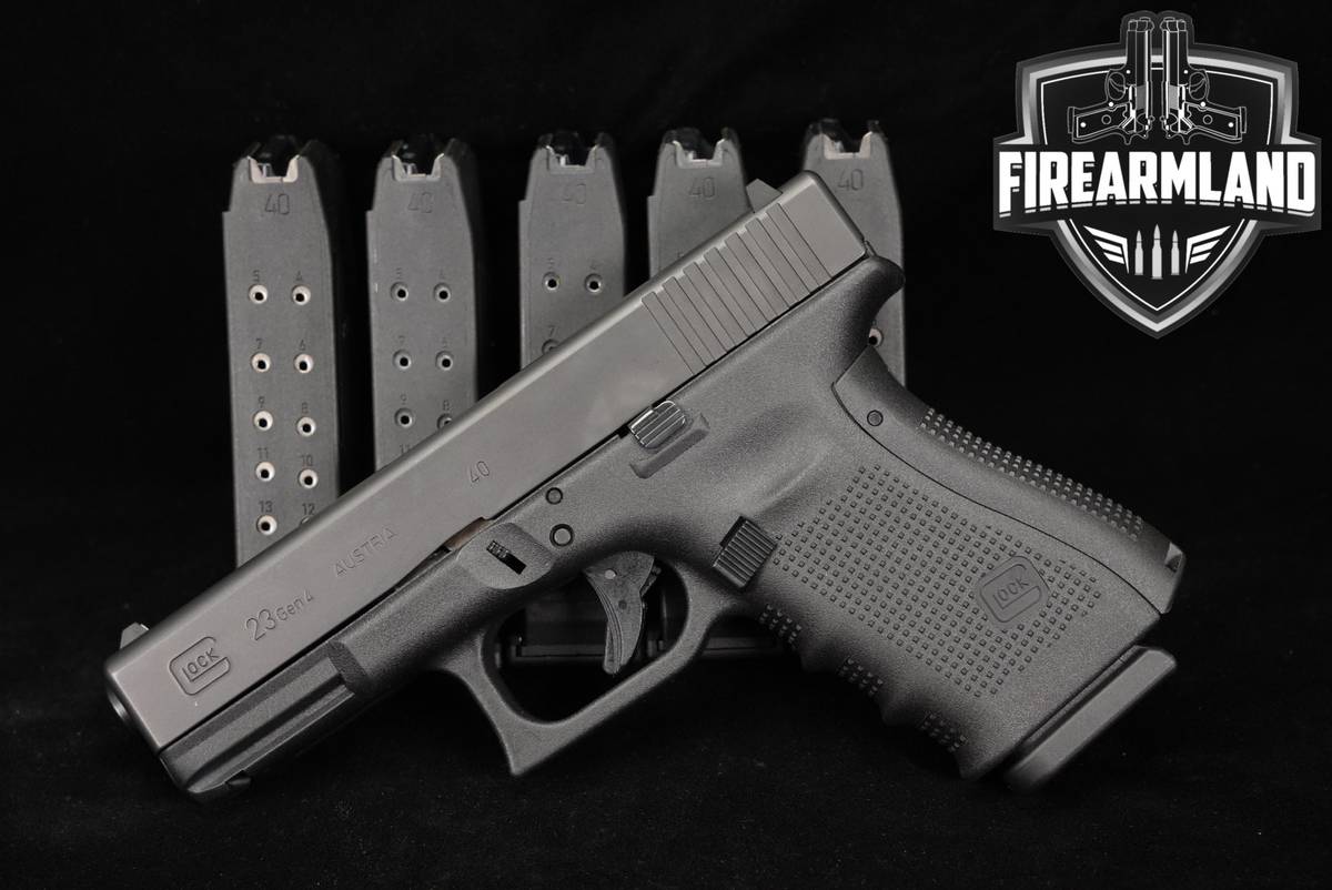 Glock 23 Gen4 G23 Gen 4 40 S&W 4.02" +6 MAGS