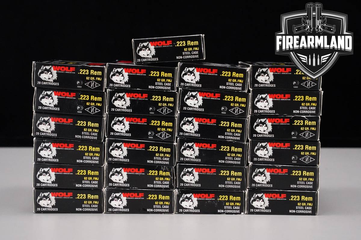 223 Remington Ammunition 223-Rem Ammo 500 ROUNDS