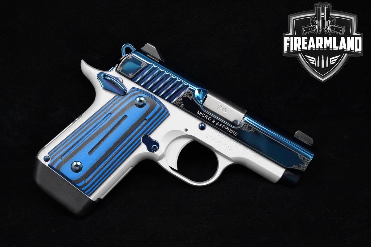 Kimber Micro-9 Sapphire 9mm Blue Kimber Micro9 Micro-9 +ORIG BOX