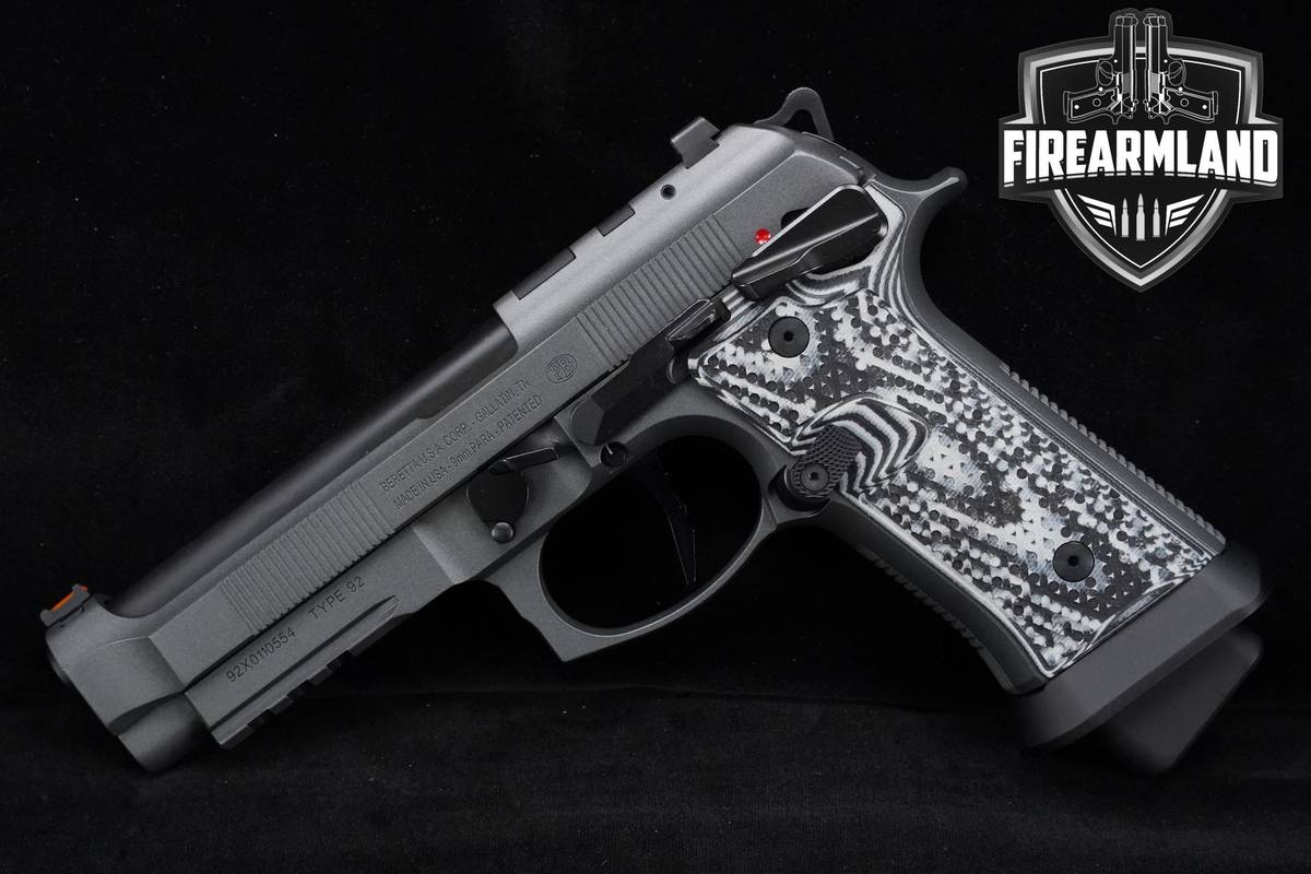 Beretta 92XI Squalo 9mm 4.7" Two-Tone Tungsten Grey 92-XI +3-MAGS & OG-BOX
