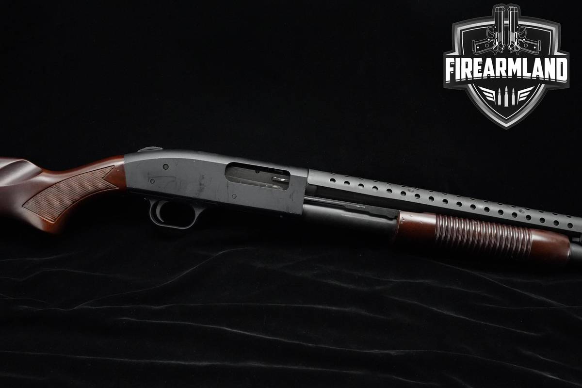 Mossberg Model 590 Retrograde 12-Gauge 20" Matte Blued Mossberg 590 M590