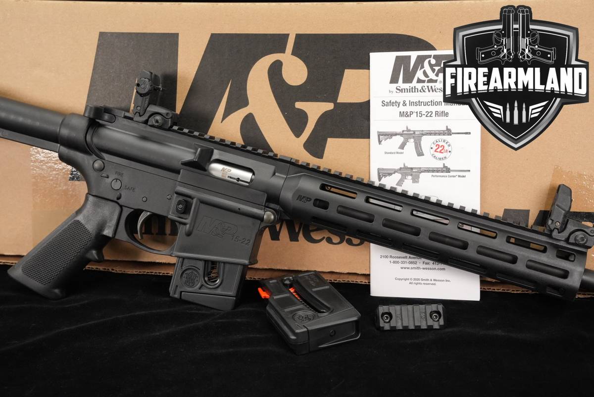 Smith & Wesson M&P15-22 Sport Compliant S&W 22LR AR-15 AR15 M&P +2 MAGS